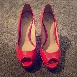 Vince Camuto hot pink heels